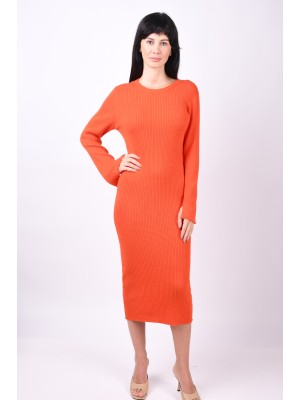 Rochie Vero Moda Vmgold Rib Long O-Neck Poiciana